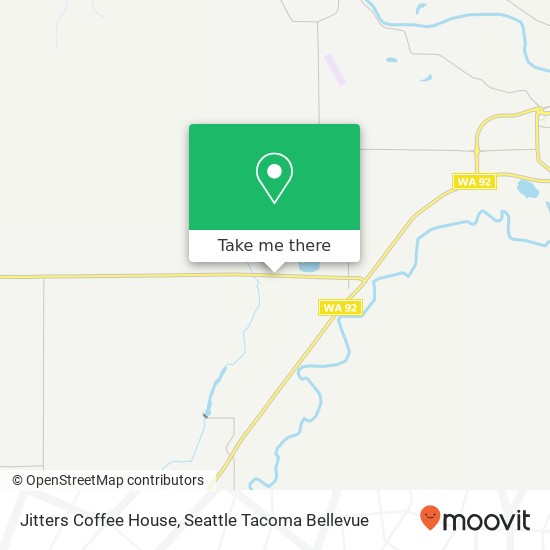 Mapa de Jitters Coffee House