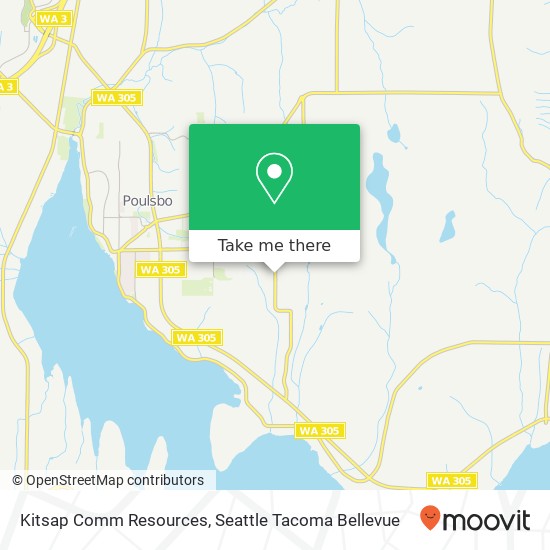 Mapa de Kitsap Comm Resources