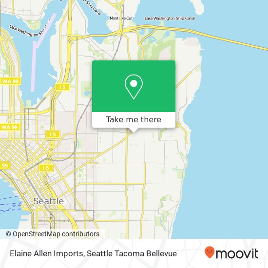 Elaine Allen Imports map