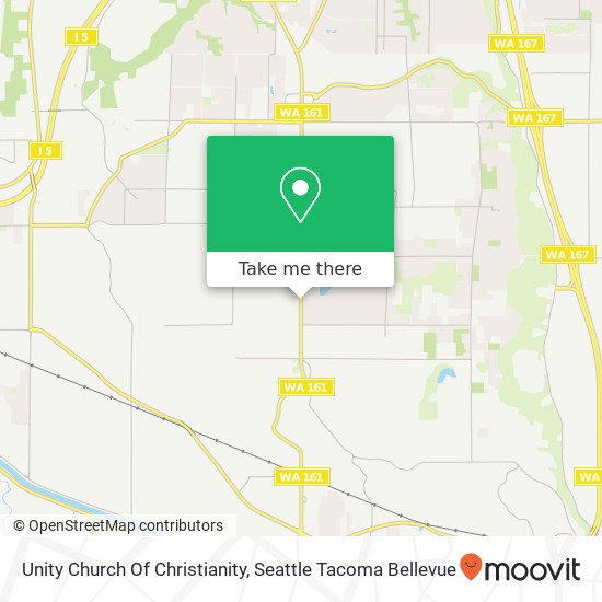 Unity Church Of Christianity map