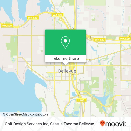 Golf Design Services Inc map