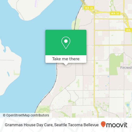 Grammas House Day Care map