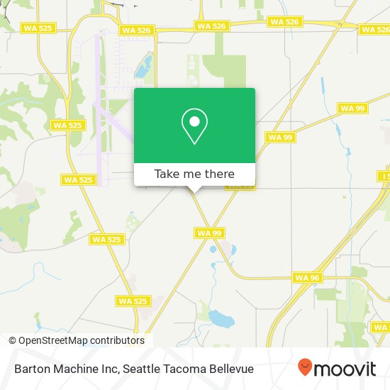 Mapa de Barton Machine Inc