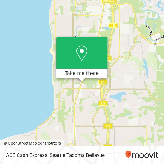 ACE Cash Express map