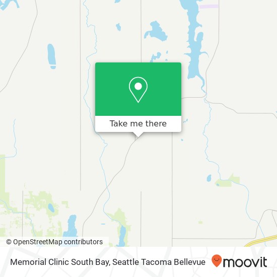 Memorial Clinic South Bay map