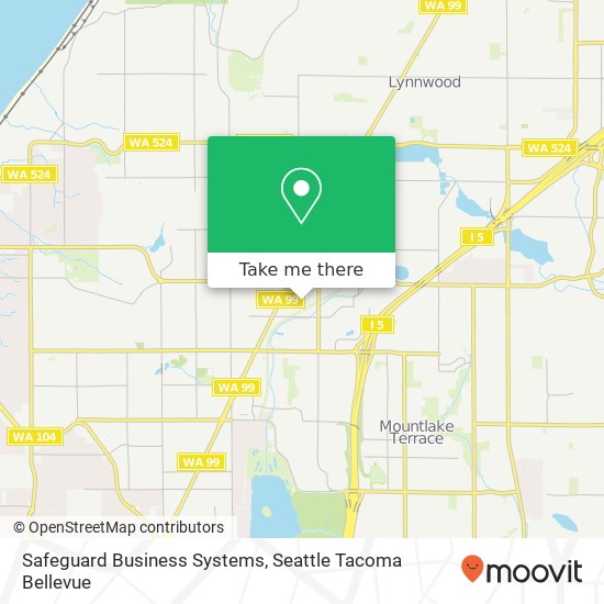 Mapa de Safeguard Business Systems