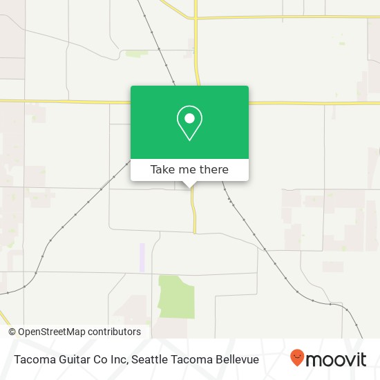 Tacoma Guitar Co Inc map