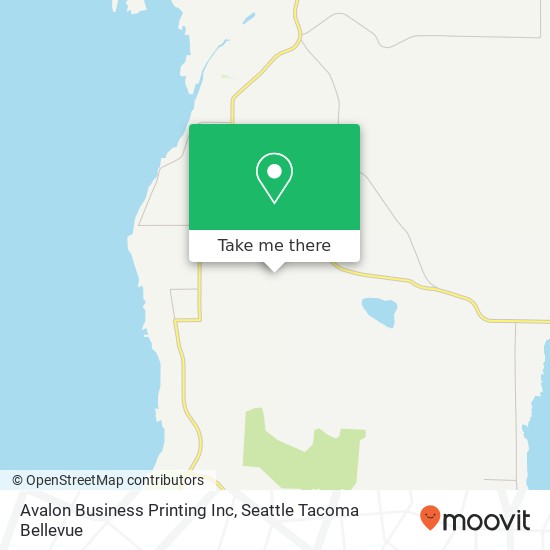 Avalon Business Printing Inc map