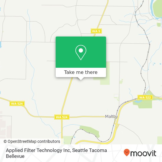 Applied Filter Technology Inc map