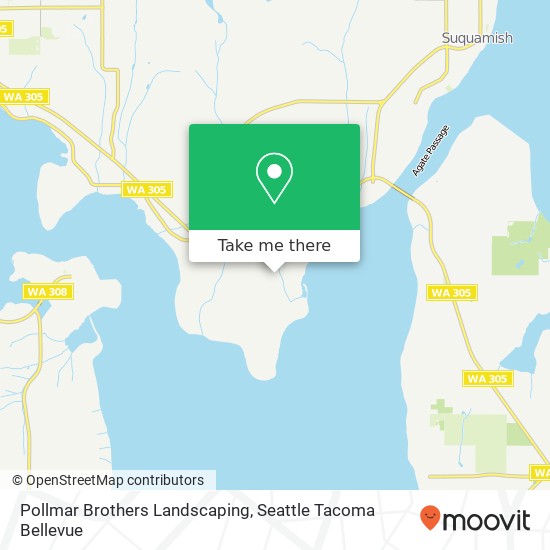Pollmar Brothers Landscaping map