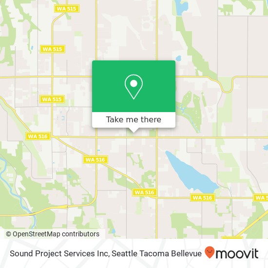 Sound Project Services Inc map