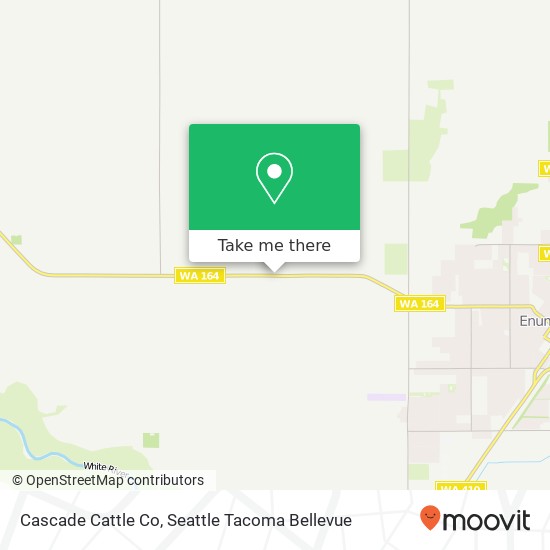 Mapa de Cascade Cattle Co