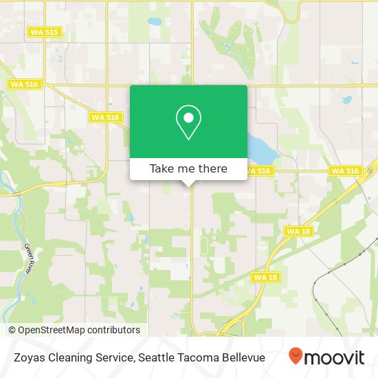 Zoyas Cleaning Service map