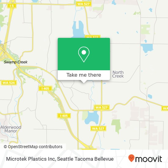 Mapa de Microtek Plastics Inc