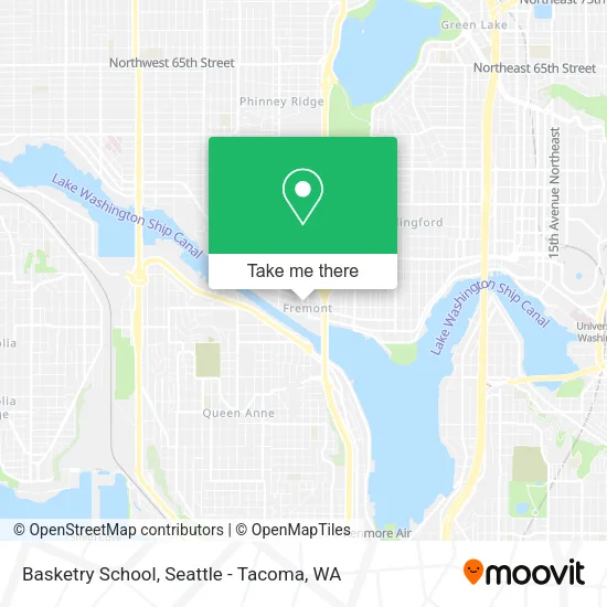 Basketry School map