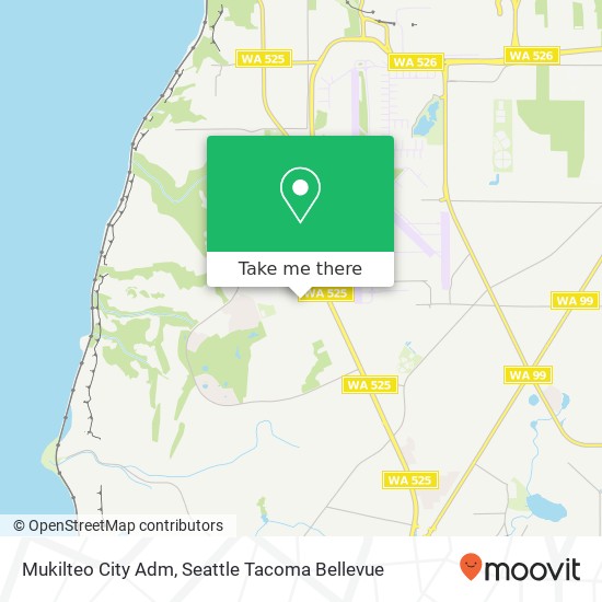 Mukilteo City Adm map