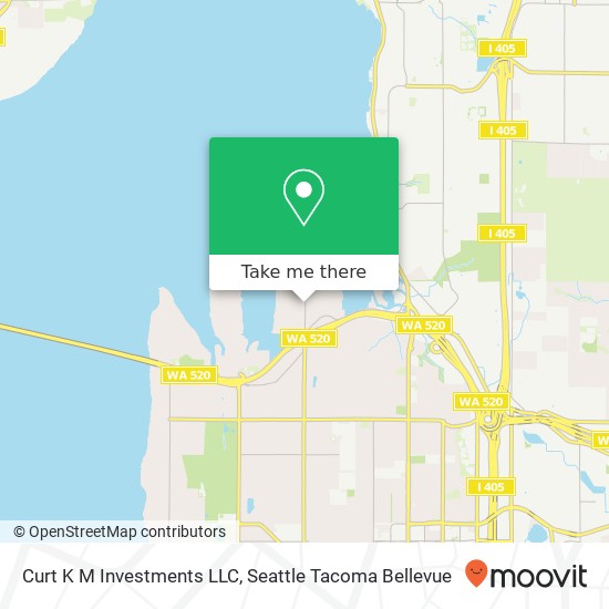Curt K M Investments LLC map
