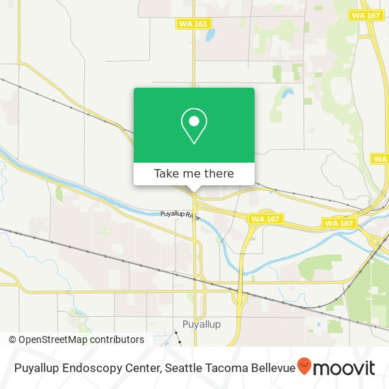 Puyallup Endoscopy Center map