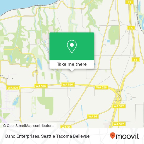 Dano Enterprises map