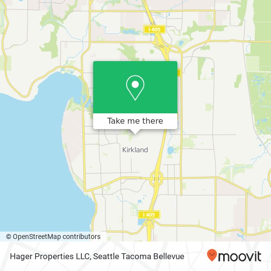 Mapa de Hager Properties LLC