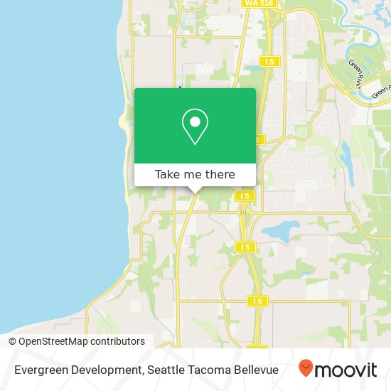 Evergreen Development map