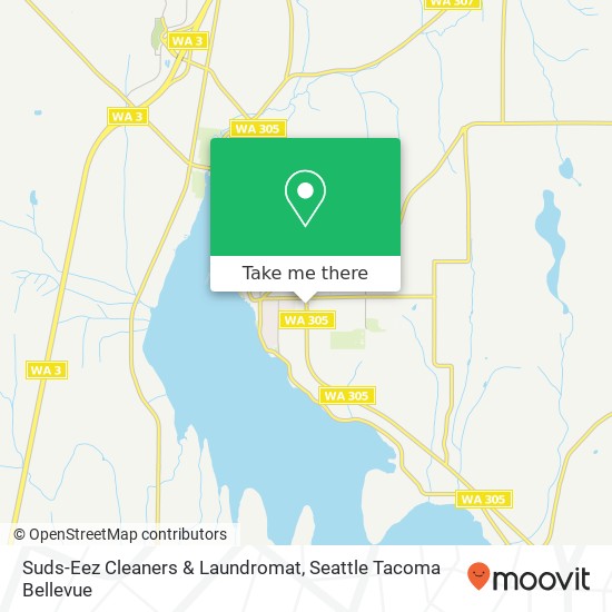 Suds-Eez Cleaners & Laundromat map