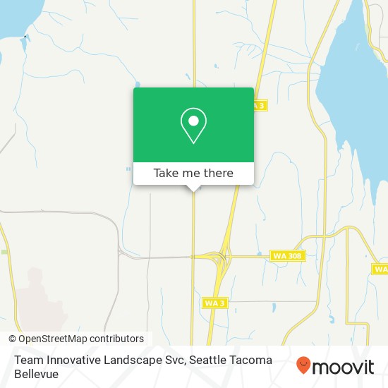 Mapa de Team Innovative Landscape Svc