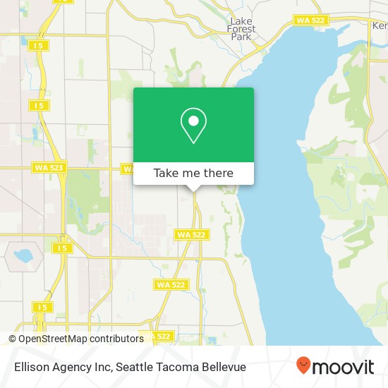 Mapa de Ellison Agency Inc