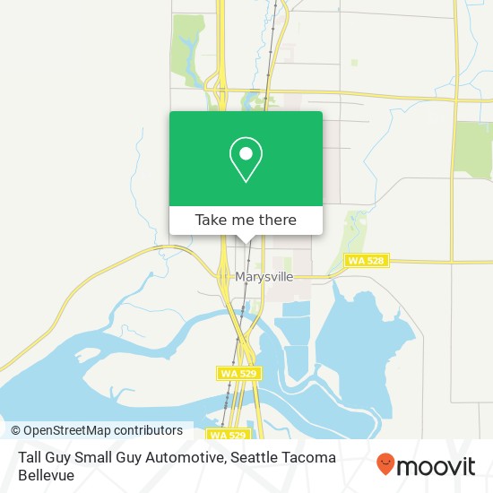 Tall Guy Small Guy Automotive map