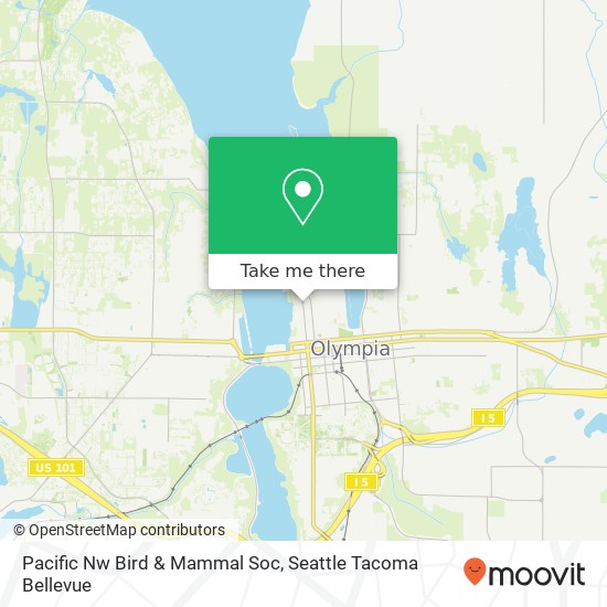 Mapa de Pacific Nw Bird & Mammal Soc