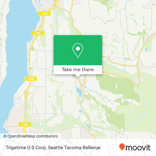 Trigetime U S Corp map