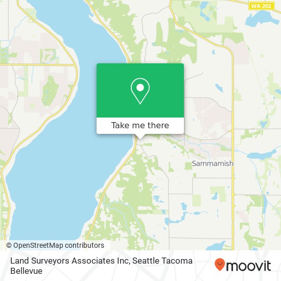 Mapa de Land Surveyors Associates Inc