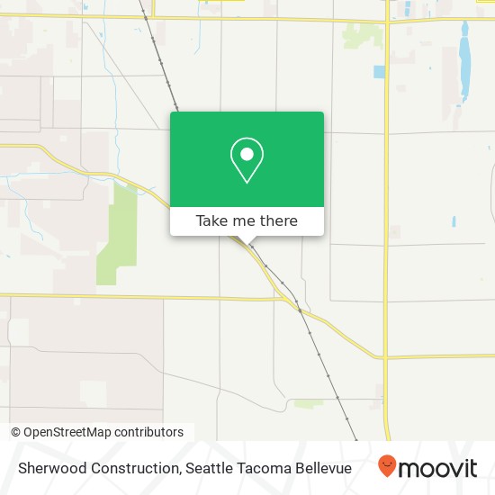 Sherwood Construction map