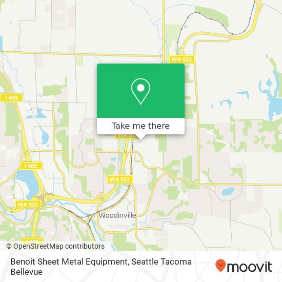 Benoit Sheet Metal Equipment map