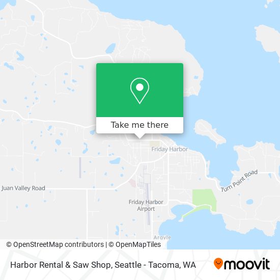 Mapa de Harbor Rental & Saw Shop