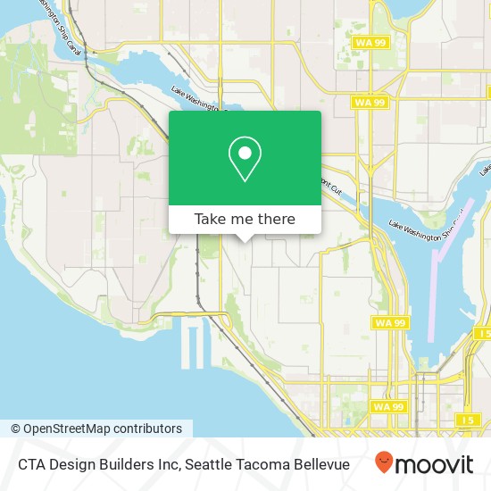 CTA Design Builders Inc map