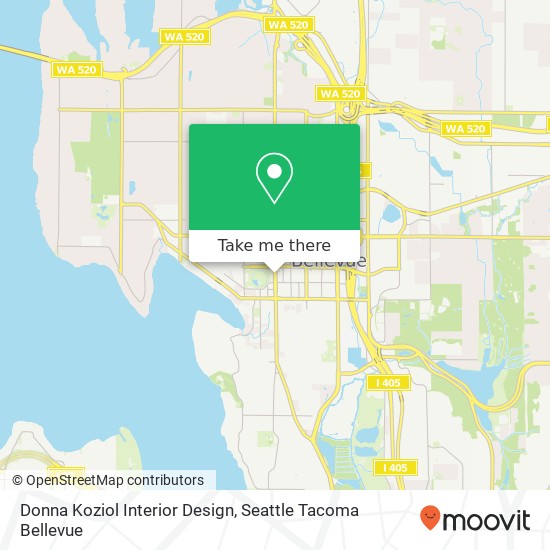 Donna Koziol Interior Design map