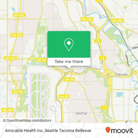 Mapa de Amicable Health Inc