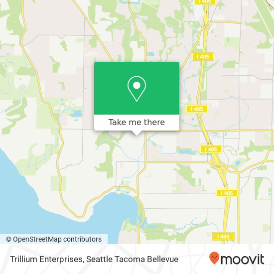 Trillium Enterprises map