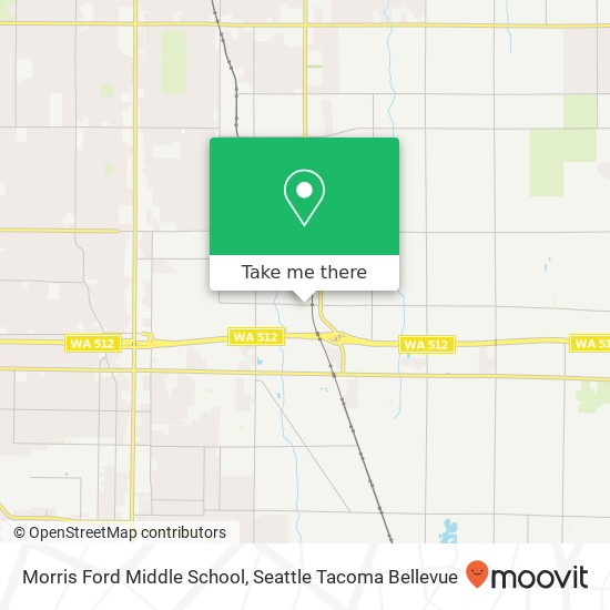 Mapa de Morris Ford Middle School