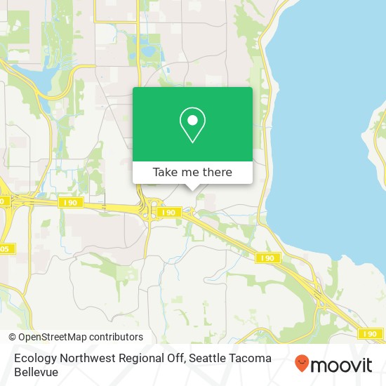 Ecology Northwest Regional Off map