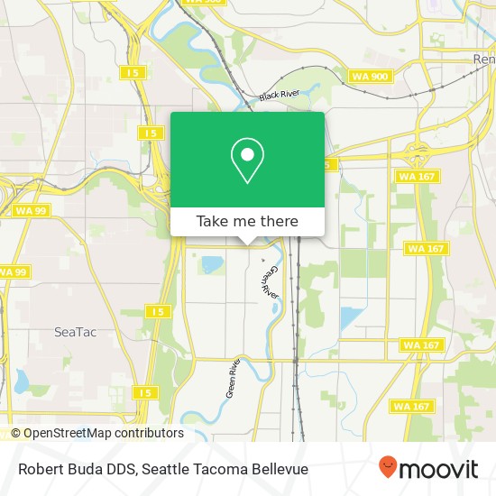 Robert Buda DDS map