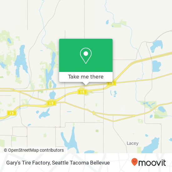 Gary's Tire Factory map