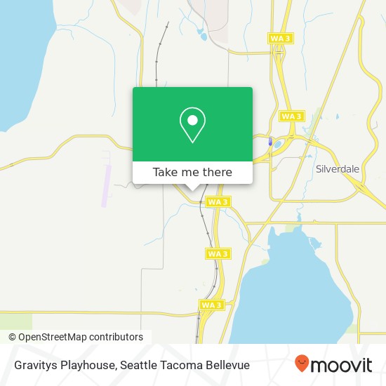 Mapa de Gravitys Playhouse