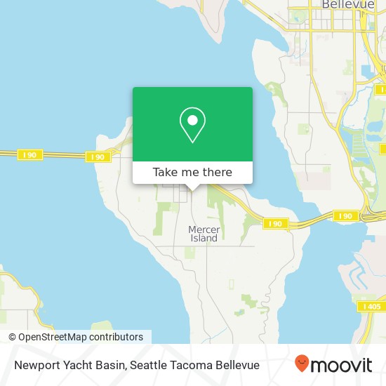 Mapa de Newport Yacht Basin