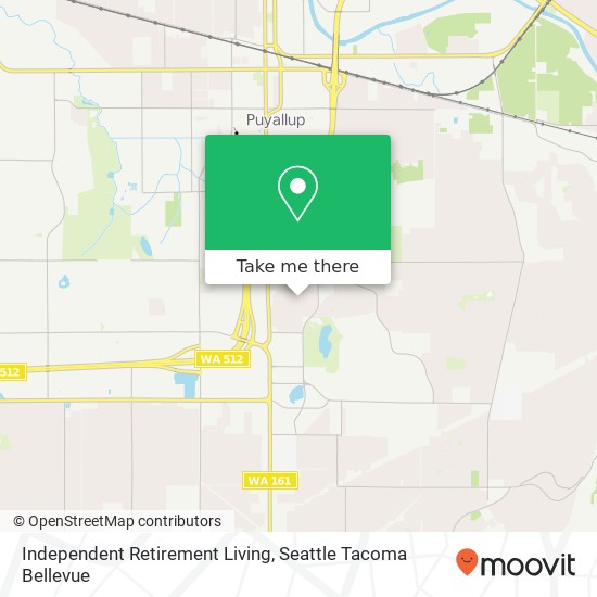 Independent Retirement Living map