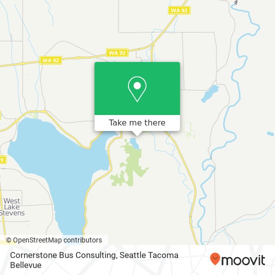 Cornerstone Bus Consulting map