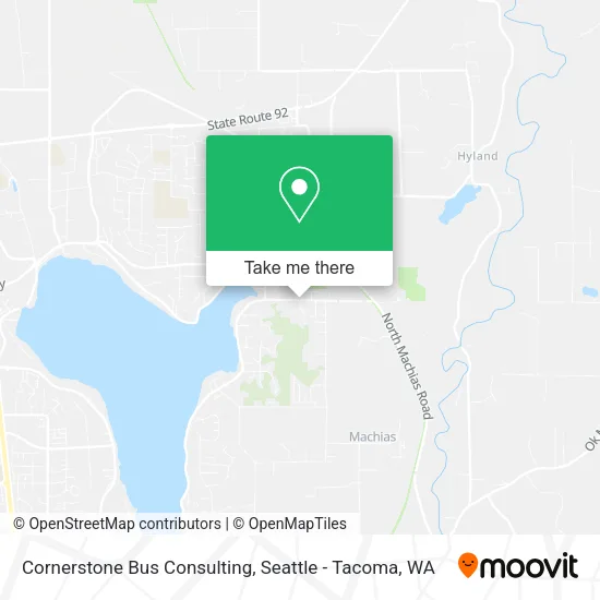 Mapa de Cornerstone Bus Consulting
