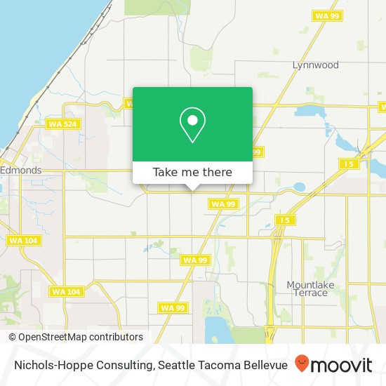 Nichols-Hoppe Consulting map
