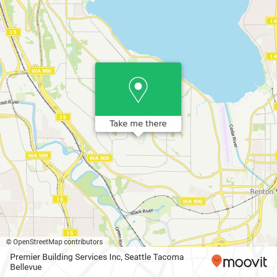 Premier Building Services Inc map